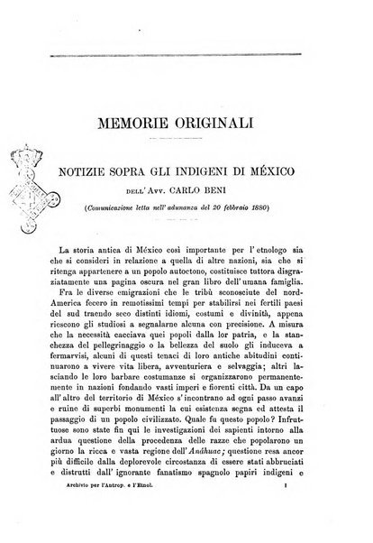 Archivio per l'antropologia e la etnologia