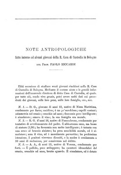 Archivio per l'antropologia e la etnologia