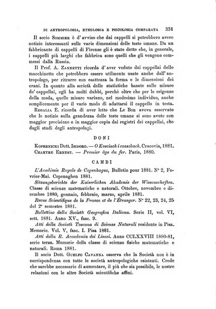 Archivio per l'antropologia e la etnologia