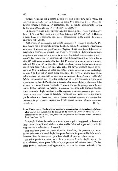 Archivio per l'antropologia e la etnologia