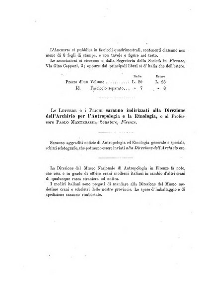 Archivio per l'antropologia e la etnologia