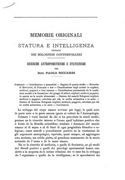 Archivio per l'antropologia e la etnologia