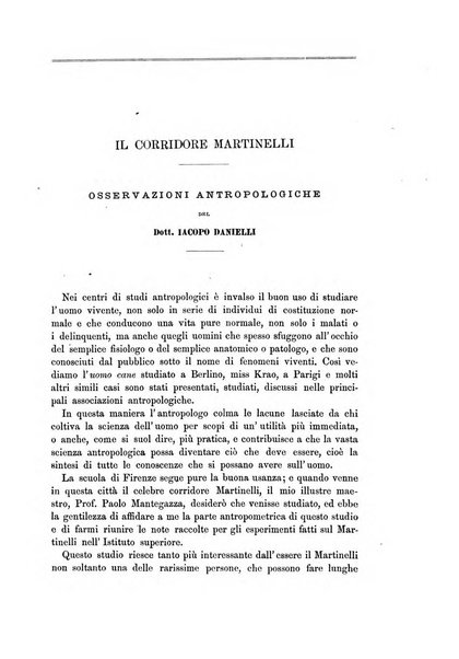 Archivio per l'antropologia e la etnologia