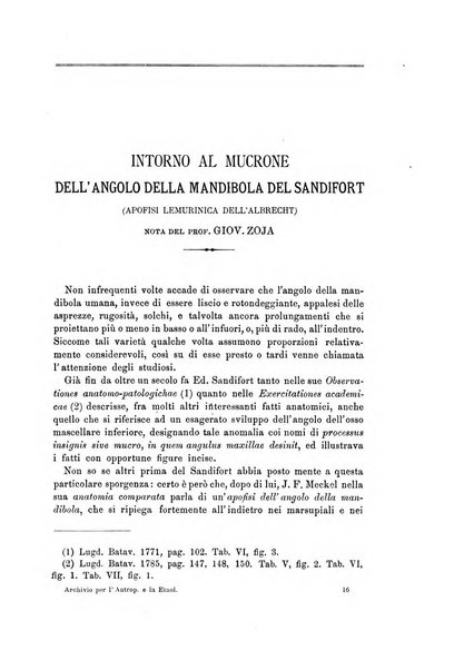 Archivio per l'antropologia e la etnologia