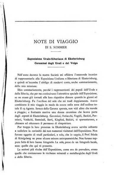 Archivio per l'antropologia e la etnologia