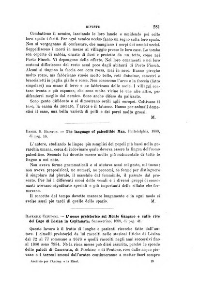 Archivio per l'antropologia e la etnologia