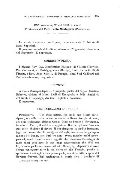 Archivio per l'antropologia e la etnologia