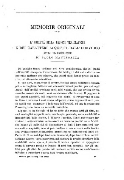 Archivio per l'antropologia e la etnologia