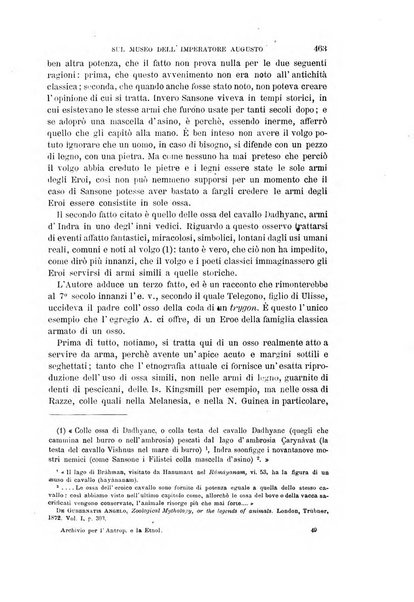 Archivio per l'antropologia e la etnologia