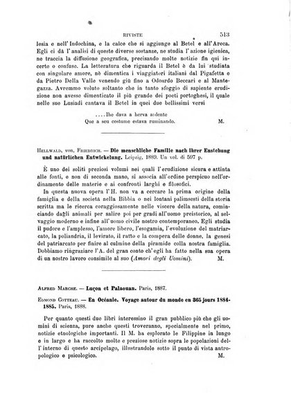 Archivio per l'antropologia e la etnologia