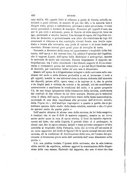 Archivio per l'antropologia e la etnologia