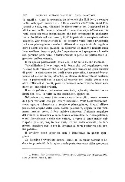 Archivio per l'antropologia e la etnologia