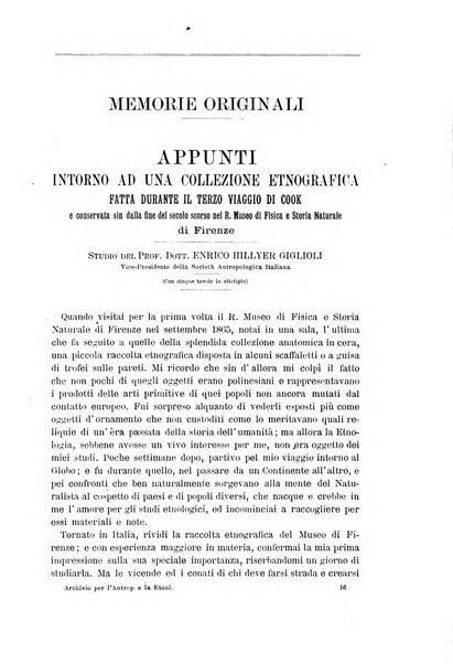 Archivio per l'antropologia e la etnologia