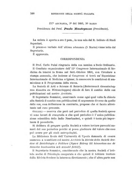 Archivio per l'antropologia e la etnologia