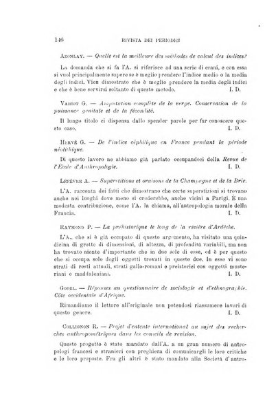 Archivio per l'antropologia e la etnologia