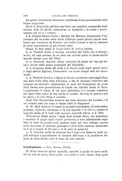 Archivio per l'antropologia e la etnologia