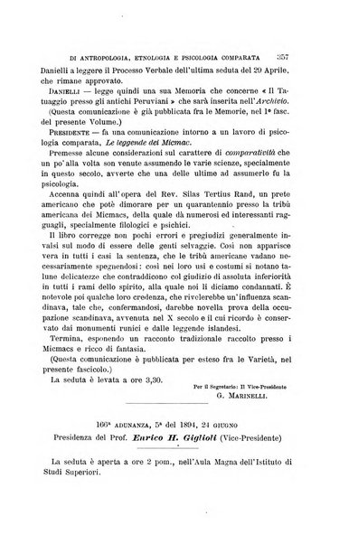 Archivio per l'antropologia e la etnologia