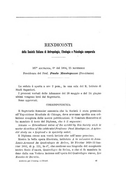 Archivio per l'antropologia e la etnologia