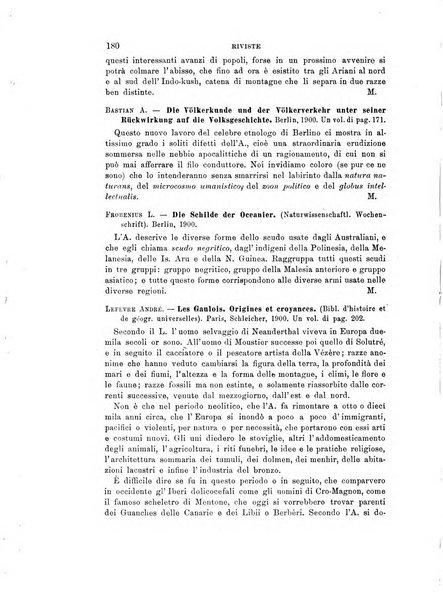 Archivio per l'antropologia e la etnologia