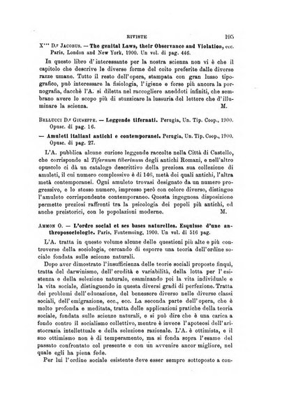 Archivio per l'antropologia e la etnologia