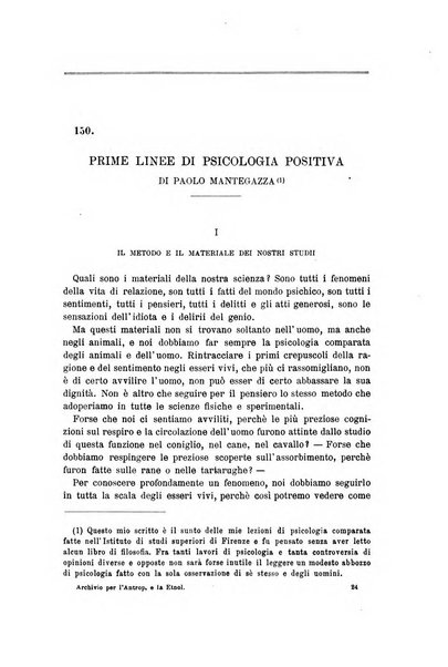 Archivio per l'antropologia e la etnologia