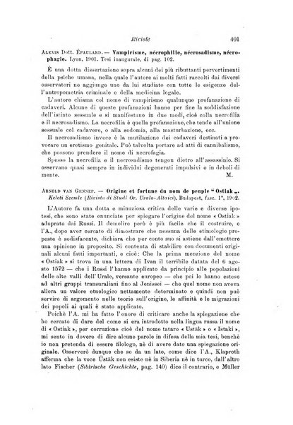 Archivio per l'antropologia e la etnologia