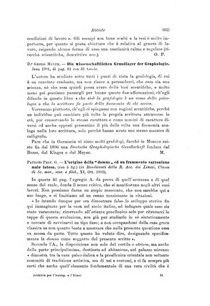 Archivio per l'antropologia e la etnologia