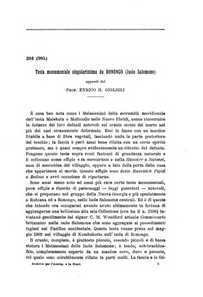 Archivio per l'antropologia e la etnologia