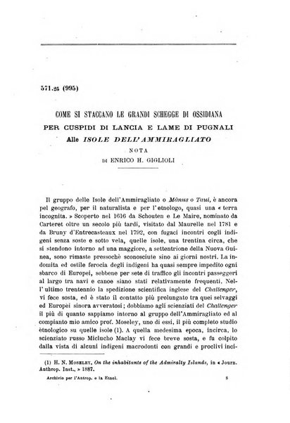 Archivio per l'antropologia e la etnologia