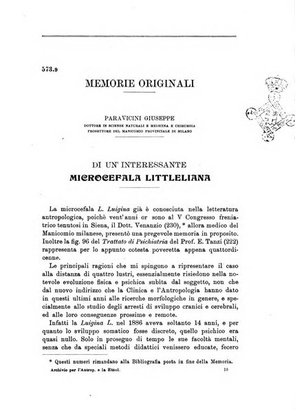 Archivio per l'antropologia e la etnologia