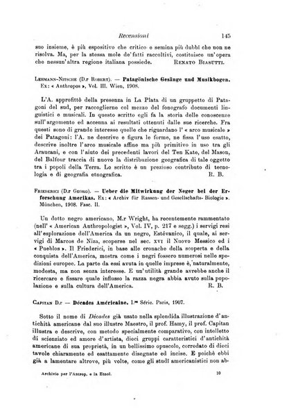 Archivio per l'antropologia e la etnologia