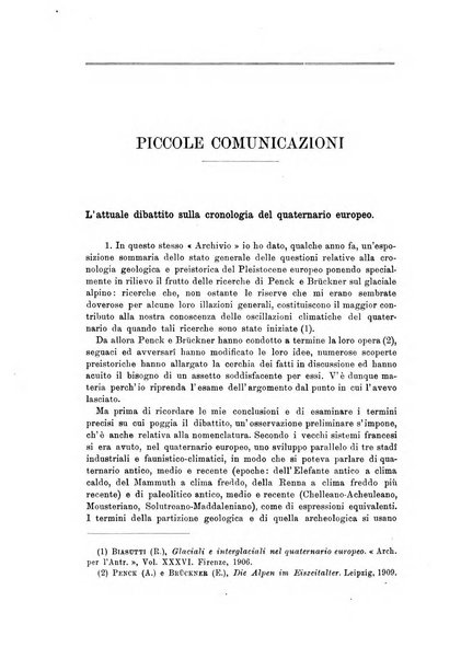 Archivio per l'antropologia e la etnologia