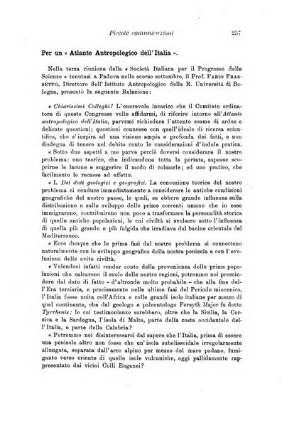 Archivio per l'antropologia e la etnologia