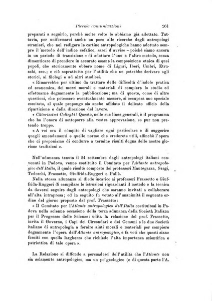 Archivio per l'antropologia e la etnologia