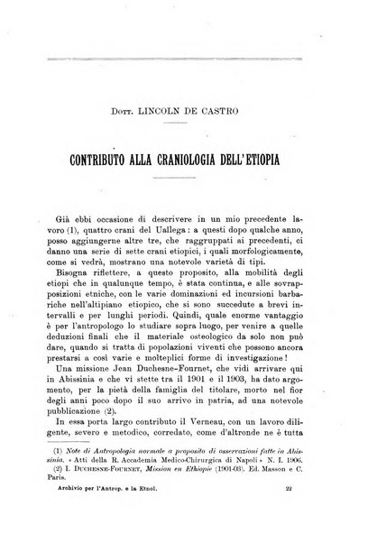 Archivio per l'antropologia e la etnologia