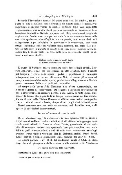 Archivio per l'antropologia e la etnologia