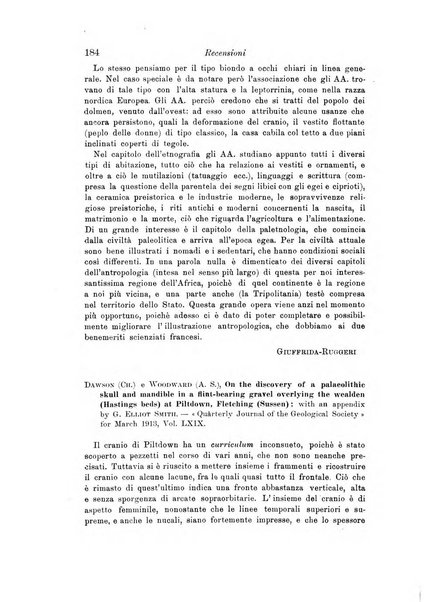 Archivio per l'antropologia e la etnologia