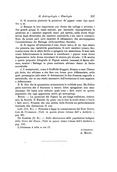 Archivio per l'antropologia e la etnologia