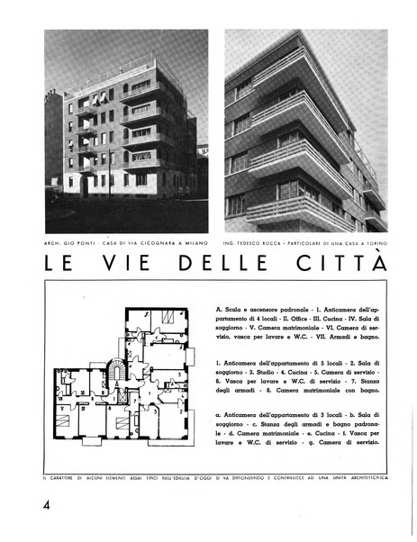 Domus architettura e arredamento dell'abitazione moderna in città e in campagna