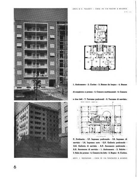 Domus architettura e arredamento dell'abitazione moderna in città e in campagna