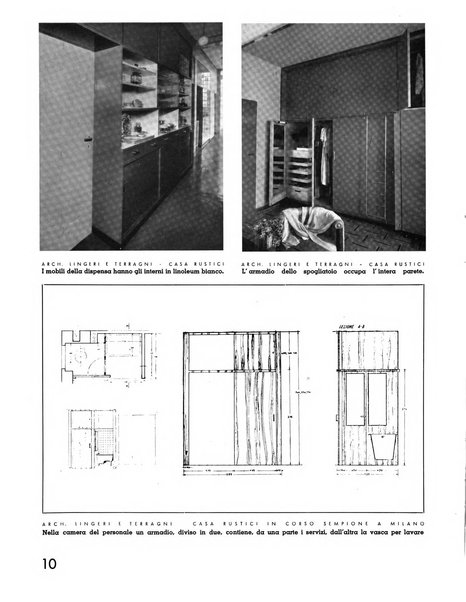 Domus architettura e arredamento dell'abitazione moderna in città e in campagna