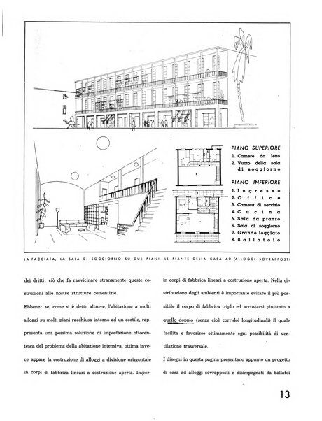 Domus architettura e arredamento dell'abitazione moderna in città e in campagna