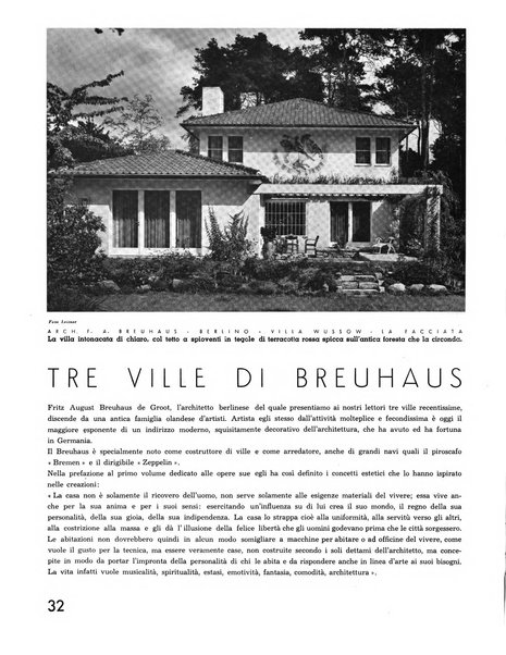 Domus architettura e arredamento dell'abitazione moderna in città e in campagna