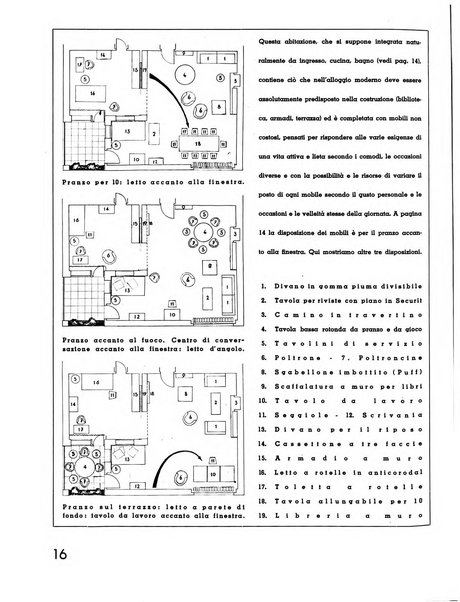 Domus architettura e arredamento dell'abitazione moderna in città e in campagna