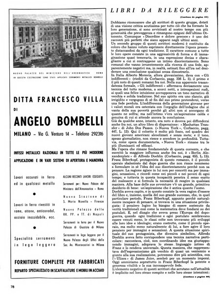 Domus architettura e arredamento dell'abitazione moderna in città e in campagna