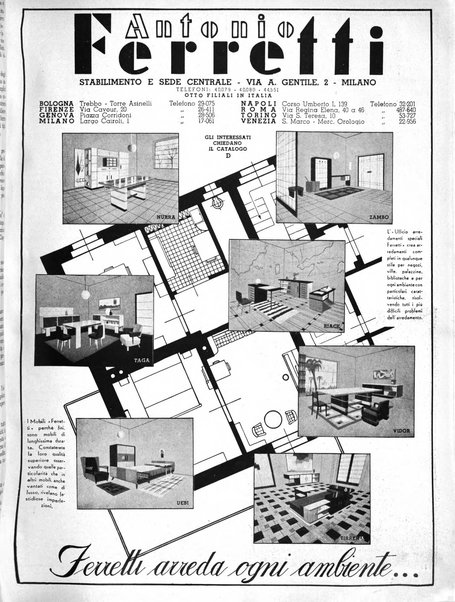 Domus architettura e arredamento dell'abitazione moderna in città e in campagna