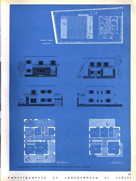 Domus architettura e arredamento dell'abitazione moderna in città e in campagna