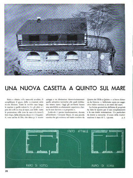 Domus architettura e arredamento dell'abitazione moderna in città e in campagna