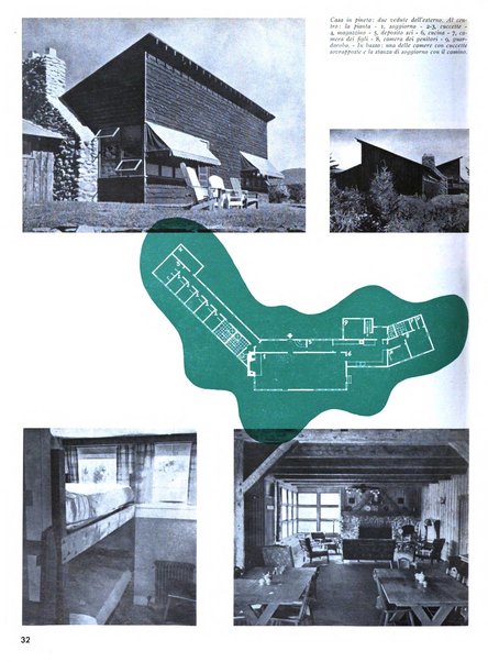 Domus architettura e arredamento dell'abitazione moderna in città e in campagna