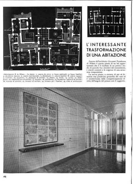 Domus architettura e arredamento dell'abitazione moderna in città e in campagna